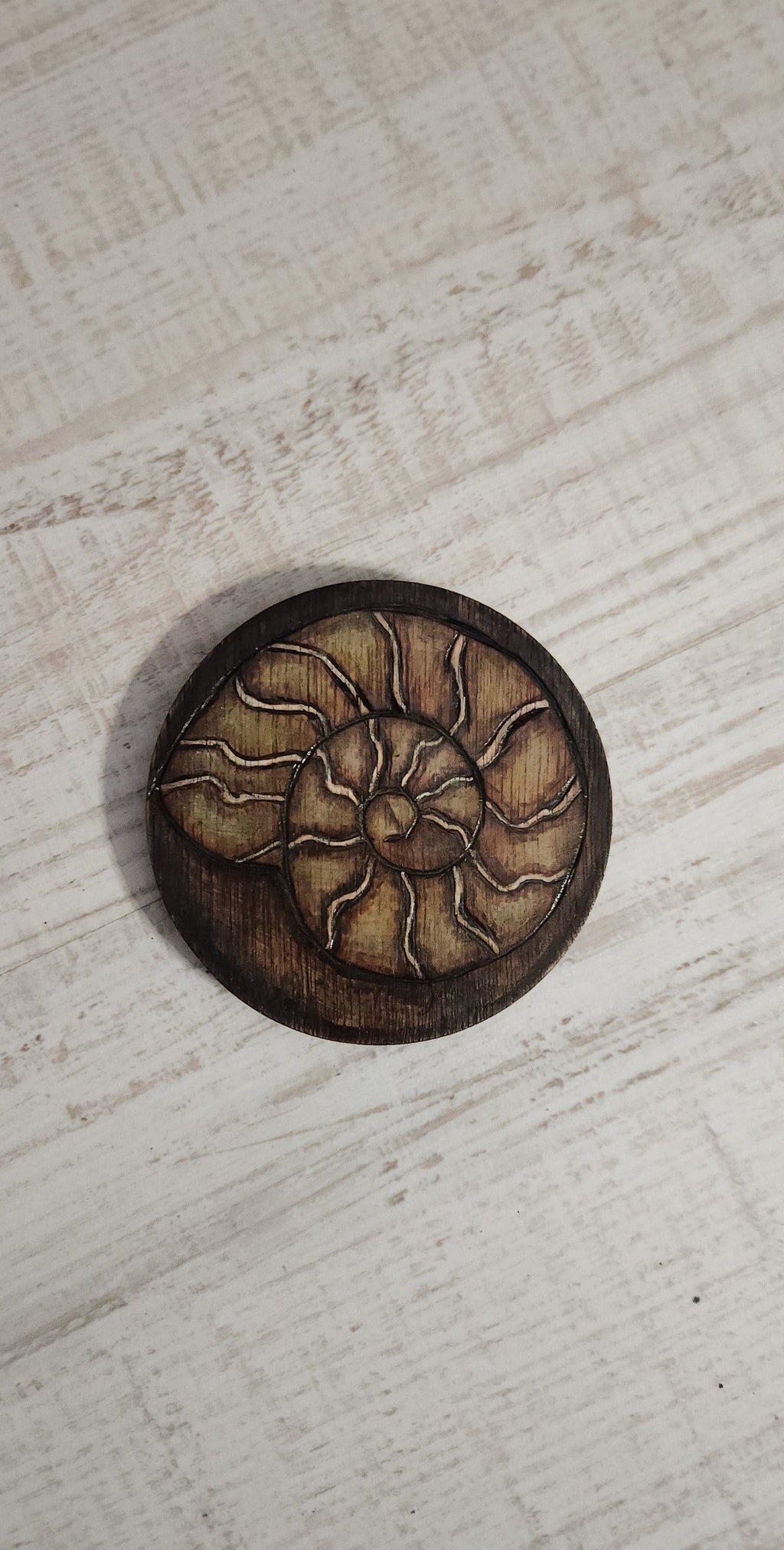 Miroir Ammonite nuances