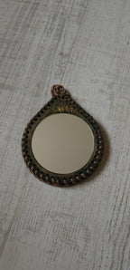 Miroir Ammonite beige
